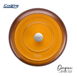 CRATITA ALUMINIU TURNAT + CAPAC 26x8 CM, 3.4L, NICOLAI TAND, ORIGINI, COOKING BY HEINNER