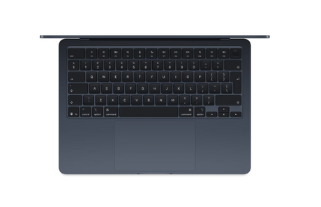 MacBook Air 13.6" Retina/Apple M4 (CPU 10-core, GPU 10-core, NeuralEngine 16-core)/32GB/1TB - Midnight - INT KB (2025) 35W  (cto from  MC6C4RO/A)