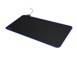 Mousepad Genesis Boron 500 XXL, iluminare RGB, material cauciuc + textil, dimensiuni 800x400x4 mm, negru