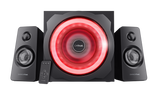 Sistem 2.1Trust GXT629 Tytan cu fir, USB 2.1, putere maxima RMS 120W, frecventa raspuns 20 Hz - 20.000 Hz, negru