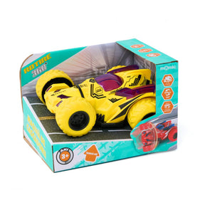 MASINA PENTRU CASCADORII, OFF-ROAD, 360 DE GRADE, MOMKI, GALBEN