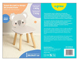 Scaun copii, MDF,design ursulet koala, U-Grow