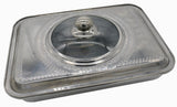 TAVA CUPTOR CU CAPAC, INOX ,35*26*7CM, VANORA HOME