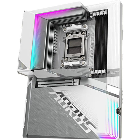 Placa de baza Gigabyte B650E AORUS STEALTH ICE, Socket AM5, DDR5, ATX
