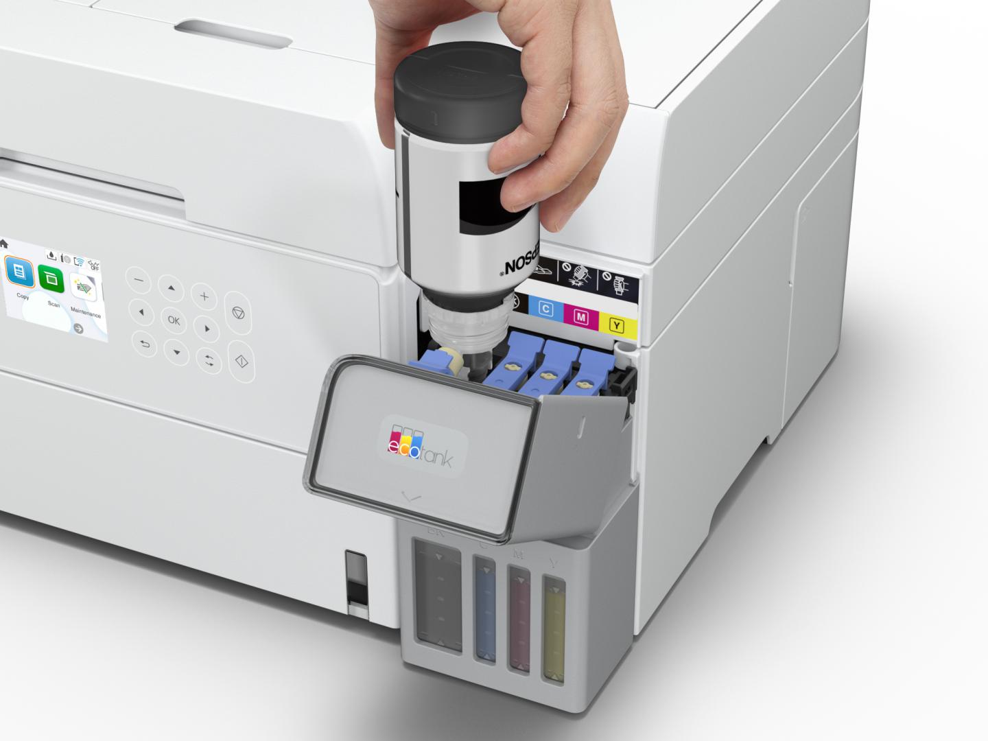 Multifunctional inkjet Epson EcoTank L6376, CISS, format A4, Color, Duplex, USB + LAN + Wi-Fi