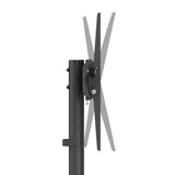 Stand TV Akai ST3670, compatibil pentru ecrane cu dimensiuni cuprinse intre 37" și 70”, VESA 600x400, inclinare +12° ~ -12°, interval inaltime 108mm (4.3"), negru