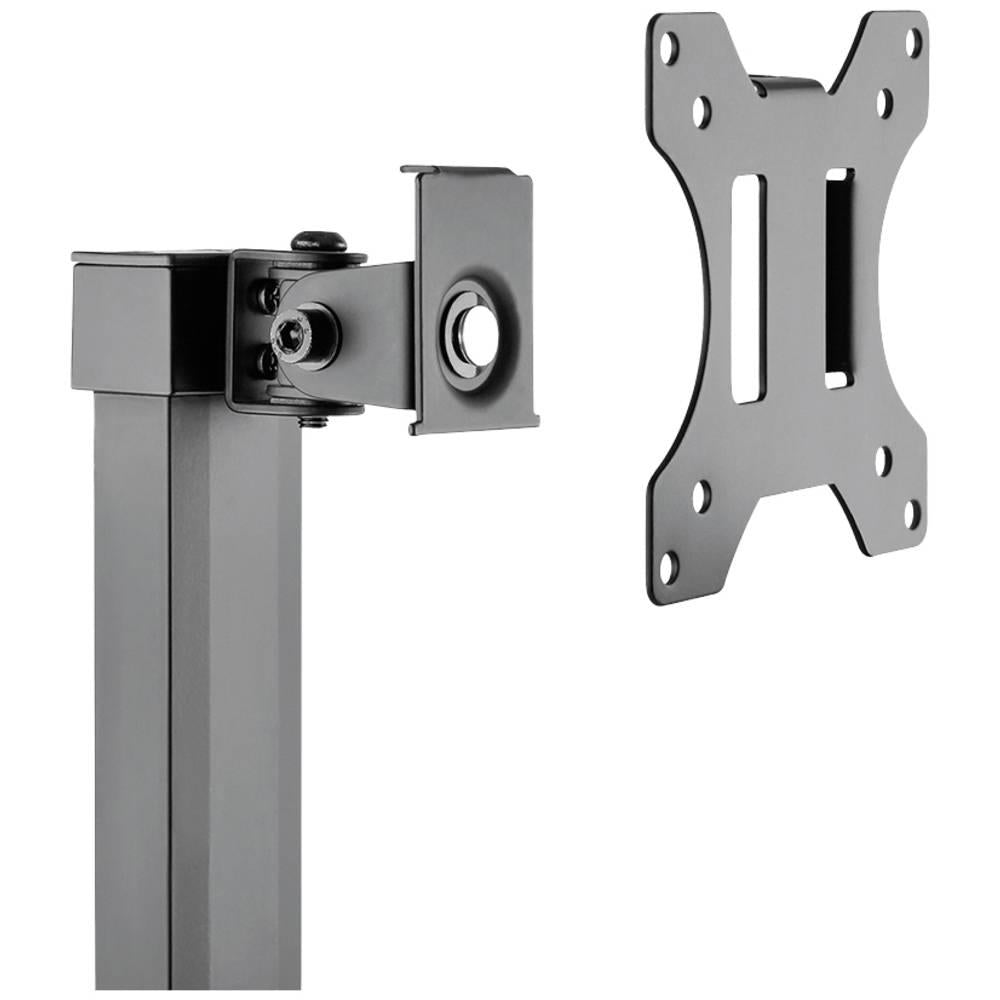 Suport monitor de birou Neomounts FPMA-D865BLACK; pentru display-uri cu diagonale 10"-32", sistem de prindere VESA 75x75~100x100, greutate maxima suportata 7kg, full motion, tilt +20°, swivel +90°, rotate +360°; gas spring; culoare negru. Garantie 5 ani