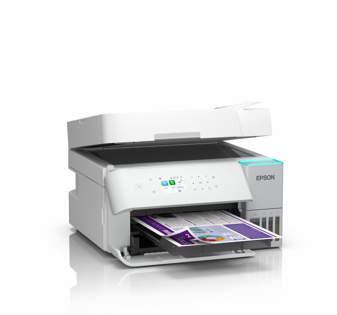 Multifunctional inkjet Epson EcoTank L6376, CISS, format A4, Color, Duplex, USB + LAN + Wi-Fi