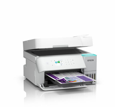 Multifunctional inkjet Epson EcoTank L6376, CISS, format A4, Color, Duplex, USB + LAN + Wi-Fi