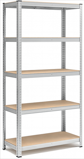 HEINNER RAFT METALIC CU 5 POLITE 90*40*180 CM