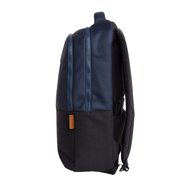 Rucsac laptop Trust Lisboa pentru laptop-uri cu diagonala de 16", material POM, RPET Polyester, RPET twill polyester, volum 23 L, albastru