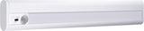 Aplica LED liniara Ledvance pe baterii 4x1.5V LR6(AA), cu senzor de miscare PIR, 2.9W, 174 lm, lumina neutra (4000K), IP20, montaj aplicat, 30cm, Alb