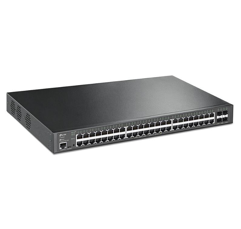 Switch TP-Link SG3452XP, 10G+, 48 porturi, PoE