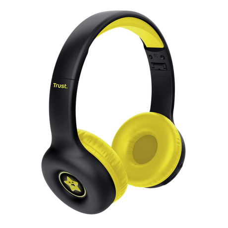 Casti Trust Nouna WS kids, frecventa raspuns 20 Hz - 20.000 Hz, negru