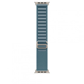 49mm Light Blue Alpine Loop - Small - Natural Titanium Finish