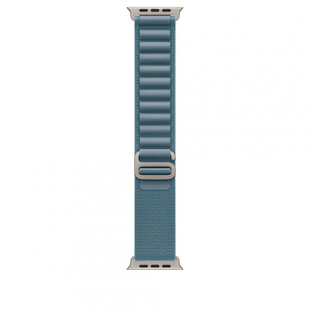 49mm Light Blue Alpine Loop - Small - Natural Titanium Finish