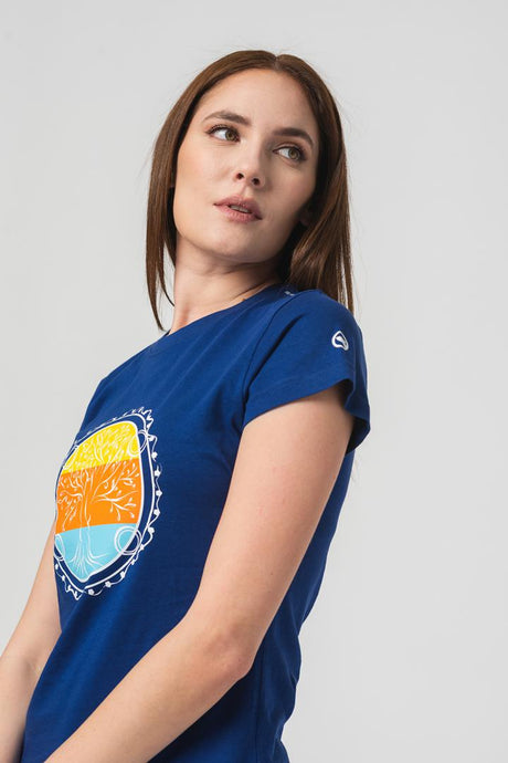 TRICOU  ROATA FAMILIE FEMEI  ROYAL BLUE-L