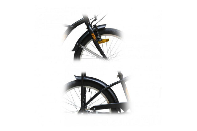 Aparatori Strada Mini 16 +suport, Negru