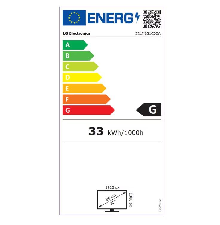 Televizor Smart LCD LG 32LQ631C0ZA.AEU 81,3 cm (32") Full HD Wi-Fi Negru