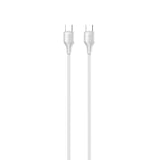 Cablu Serioux TYPE-C - TYPE-C 1M60W.Lungime: 100 cm, Ieșire: 65W, tip cablu: USB-C la USB-C, culoare: Alb, funcție: încărcare și sincronizare