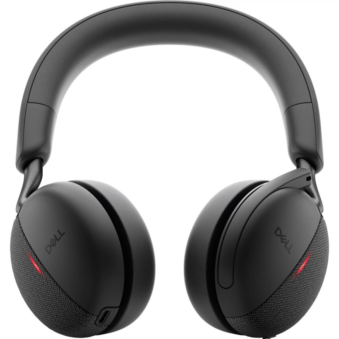 Casti Head-band DELL WL5024, Wireless, Noise-canceling, Negru