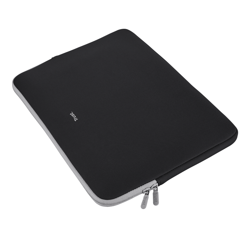 Geanta laptop Trust Primo Soft Sleeve, Negru, 2 ani Garantie