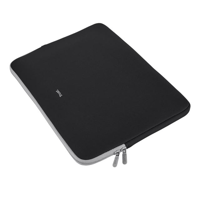 Geanta laptop Trust Primo Soft Sleeve, Negru, 2 ani Garantie