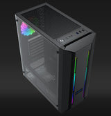 Carcasa Aqirys Mizar Midi Tower Black RGB