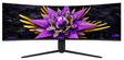 Monitor Gaming Curbat QD-mini LED TCL 57R94 57", Dual UHD (7680x2160), 120Hz, 1ms, AMD FreeSync™ Premium, NVIDIA G-Sync Compatible, R1000, Boxe 10W x2, USB Type-C 90W, Hub USB, 2x HDMI, DisplayPort, Pivot, VESA, alb