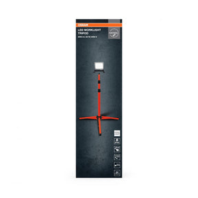Proiector LED (lampa de lucru) cu stativ OSRAM Worklight Tripod, 30W,220-240V, 2700 lm, lumina neutra(4000K), IP65/IK06/IP44, inaltime ajustabila 1.8m, Aluminiu