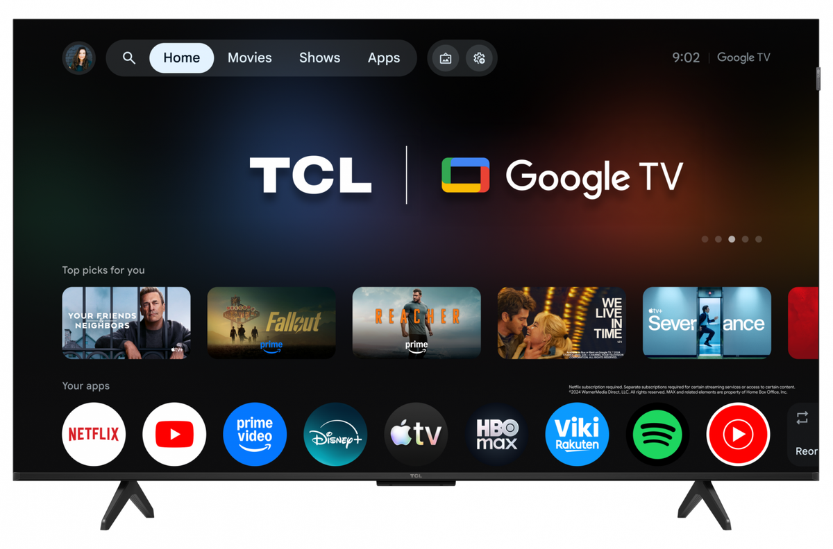 Televizor TCL QLED 50QLED780L, 126 cm, Smart Google TV, 4K (Model 2026)
