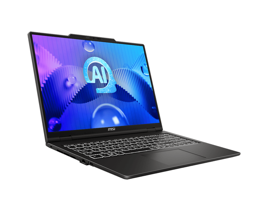 Notebook Consumer MSI Venture 16 AI, cu procesor Intel Core Ultra 7 155H, 16'' OLED, 16 GB DDR5, 512 GB SSD, Intel Arc Graphics, Fr OS