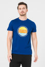 TRICOU  ROATA FAMILIE BARBATI   ROYAL BLUE-S