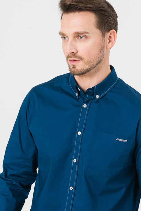 CAMASA CASUAL BARBATI LIGHT NAVY S