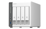 NAS QNAP 433 4-Bay, CPU ARM 2.0GHz Quad core, RAM 4GB, HDD 2.5"/3.5" SATA 6Gbps (neincluse), LAN: 1 x 2.5GbE + 1 x GbE, USB3.2 Gen1: 1 USB2.0: 2, tower, adaptor alimentare, garantie 2 ani