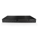 Switch Lindy 8x8 HDMI 4K60 Matrix, latime de banda suportata 18Gbps, rezolutie maxima 3840x2160@60Hz RGB 8bit, LED / LCD Display: OLED, negru