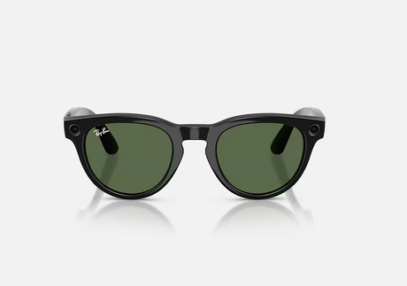 Ray-Ban Meta Headliner Gen 2 AI Glasses Shiny Black/G-15 Green RW4013 601/71 50