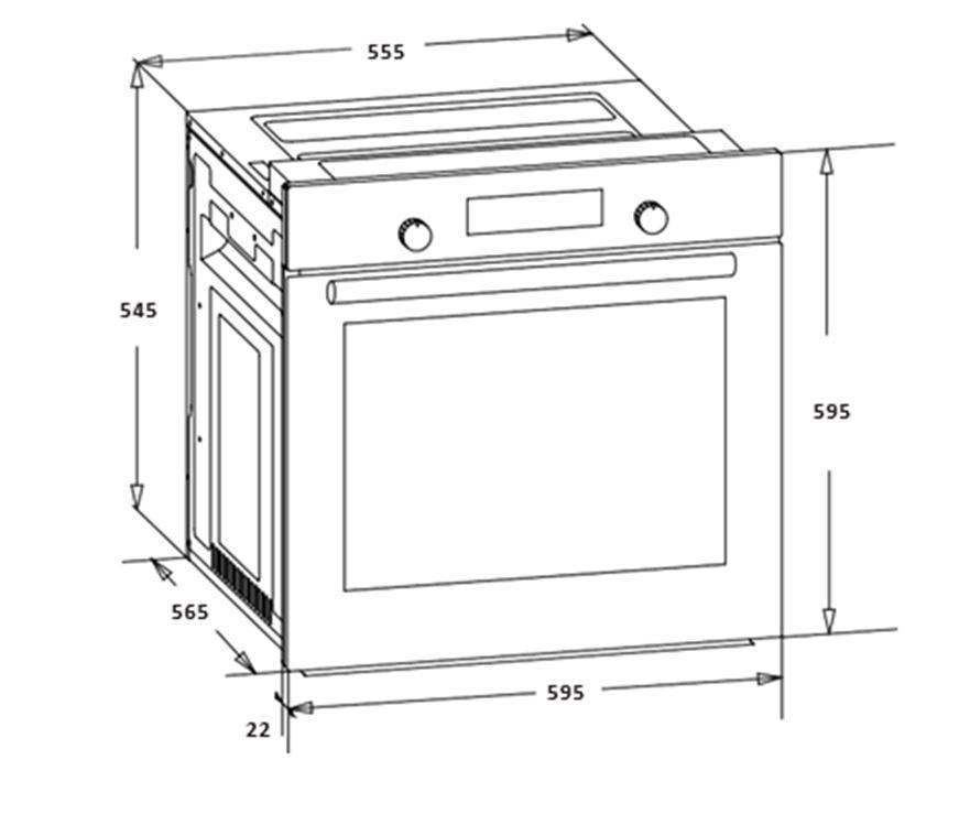 CUPTOR INCORPORABIL HEINNER HBO-S569LDTGC-GBK