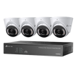 KIT NVR + HDD 2TB POE TP-Link VIGI 4 canale + 4 camere 4MP, Lentila 2.8, IR+WL 30ML Turret, NVR TP-Link VIGI 4 canale, 53W 1004H; 8MP, 1SATA Interface, max 10TB, H.265+; ONVIF,