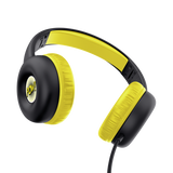 Casti Trust Nouna cu fir kids, frecventa raspuns 20 Hz - 20.000 Hz, senzitivitate 92 dB, negru