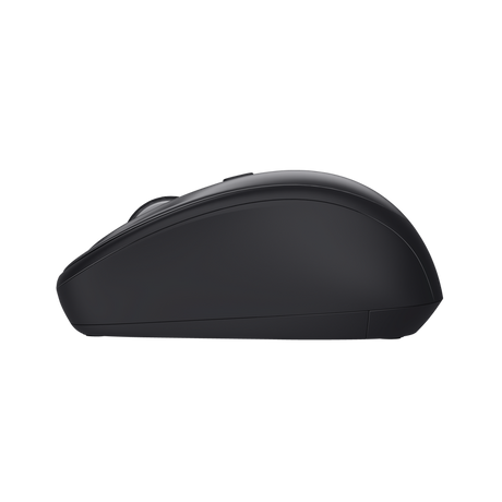 Mouse Wireless Trust Yvi+ Silent Wireless, 1600 dpi, negru
