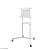 Stand mobil de podea, Neomounts by Newstar NS-M1250WHITE, 37"-70", VESA max. 600x400, suporta pana la 70kg, inclinatie 5°, rotatie 90°, alb