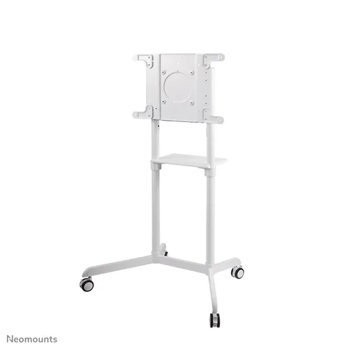 Stand mobil de podea, Neomounts by Newstar NS-M1250WHITE, 37"-70", VESA max. 600x400, suporta pana la 70kg, inclinatie 5°, rotatie 90°, alb