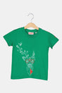 TRICOU  CERB FAMILIE COPII   K GREEN-10