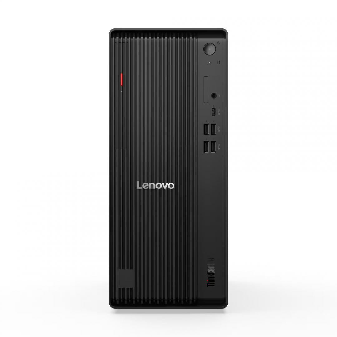 Desktop Business Lenovo ThinkCentre M70t Gen 6 Tower cu procesor Intel Core Ultra 5 235 pana la 5.0 GHz, 16GB DDR5, 1TB SSD, NVIDIA GeForce RTX 5050 8GB GDDR6, Windows 11 Pro, Black, 3 ani garantie