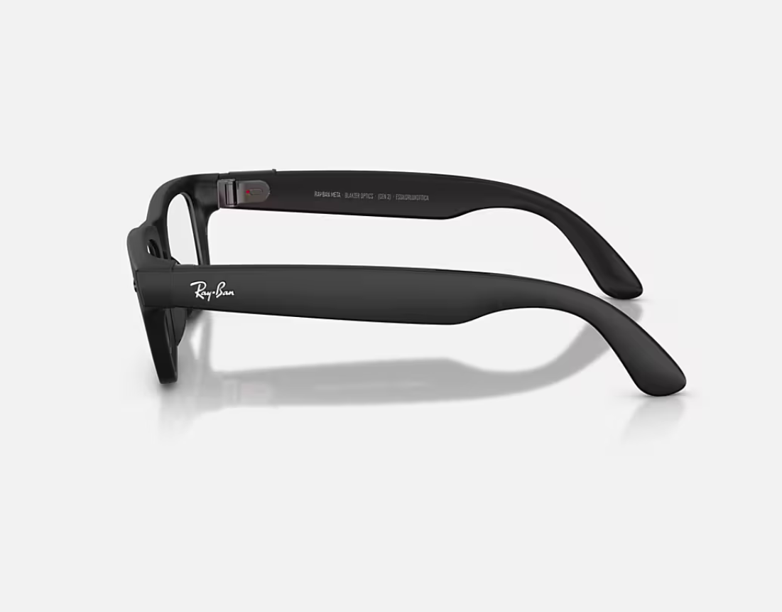 Ray-Ban Meta Blayzer Optics Gen 2 AI Glasses Matte Black/Demo RW7001 2077 54