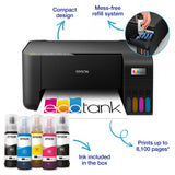 Multifunctional inkjet EPSON EcoTank L3230, CISS, format A4, Color, USB