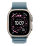 Apple Watch Ultra 3 GPS + Cellular 49mm Natural Titanium Case with Light Blue Alpine Loop - Small