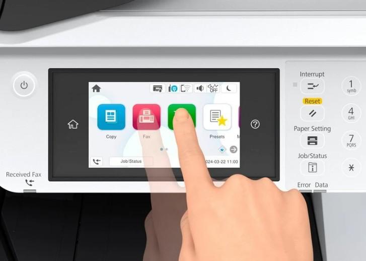 Multifunctional inkjet EPSON WorkForce Pro EM-C7100DWF, format A3+, Color, duplex, USB + LAN + Wi-Fi