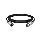 Cablu HyperX XLR, lungime 3m, T-M, diametru: 24 AWG, negru